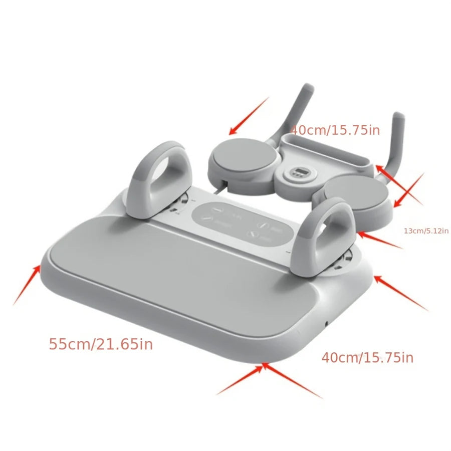 6in1 Abdominal Board with Resistance Bands Roller