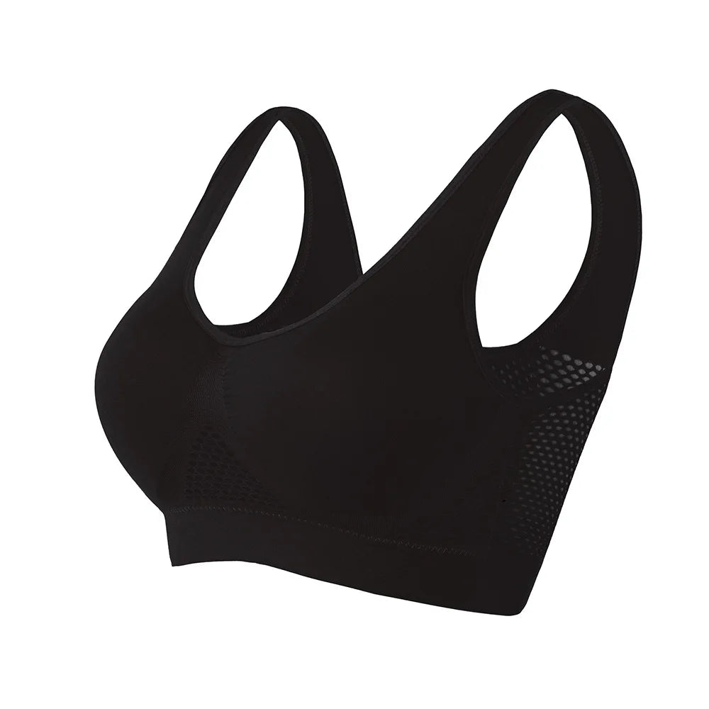 Plus Size Shockproof Sleep Yoga Bra