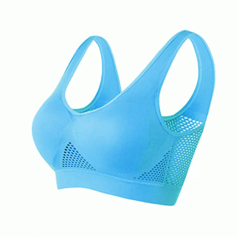 Plus Size Shockproof Sleep Yoga Bra