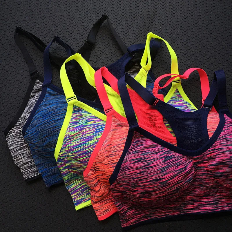 Spaghetti Strap Seamless Sports Top