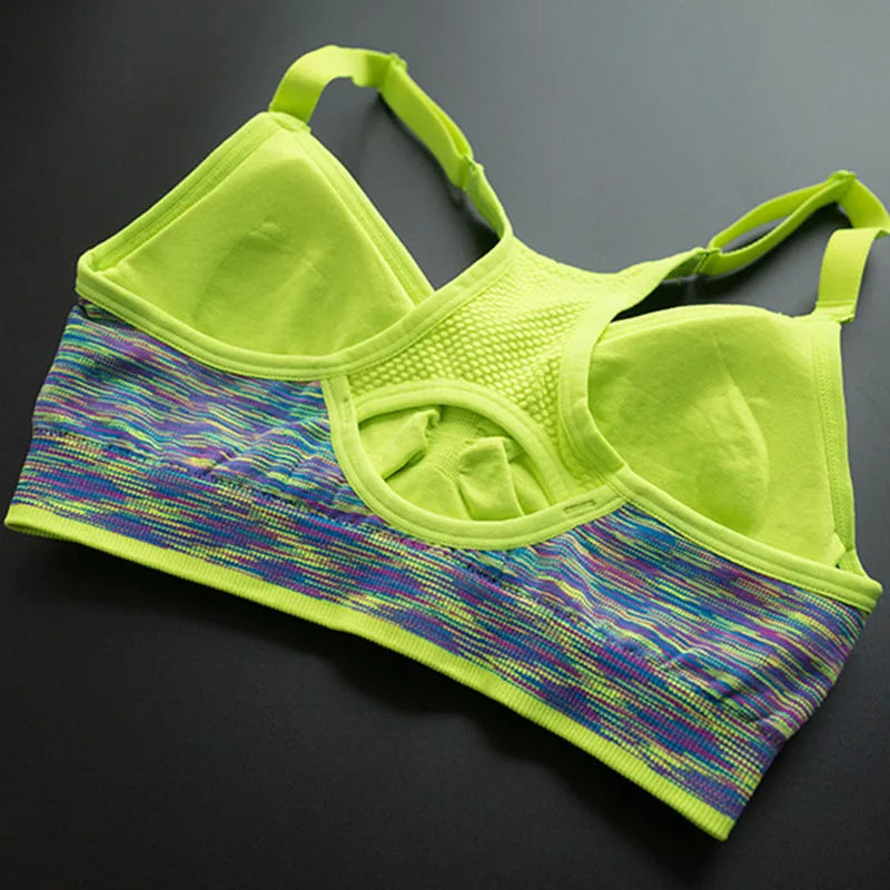 Spaghetti Strap Seamless Sports Top