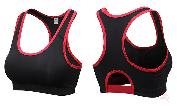 Breathable Sports Bra for Running Yoga Gym