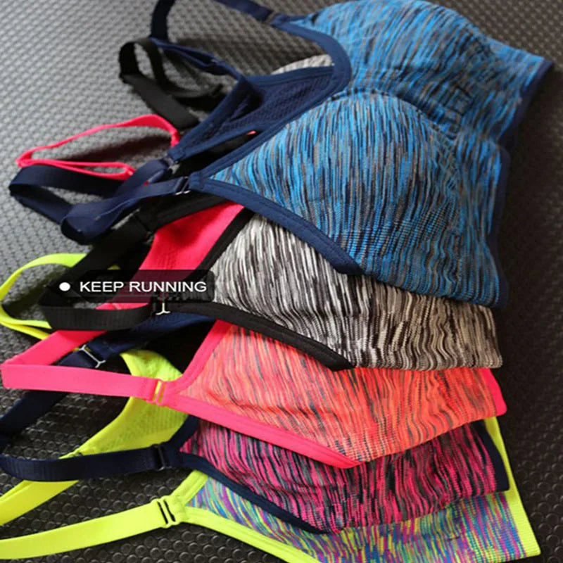 Spaghetti Strap Seamless Sports Top