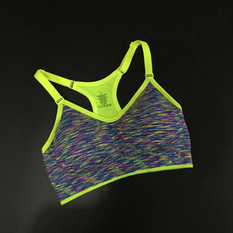 Spaghetti Strap Seamless Sports Top