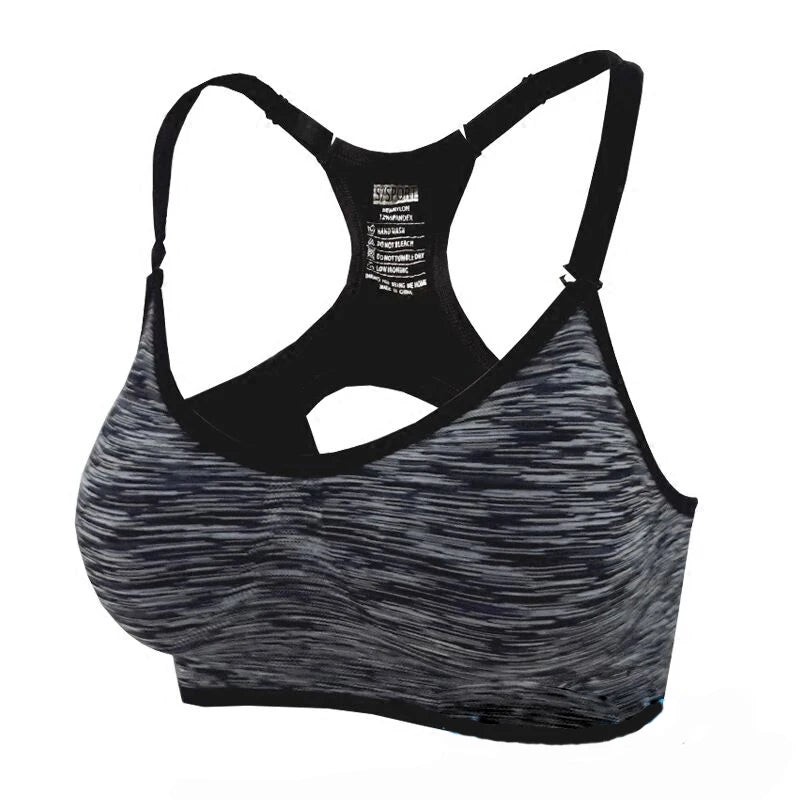 Spaghetti Strap Seamless Sports Top