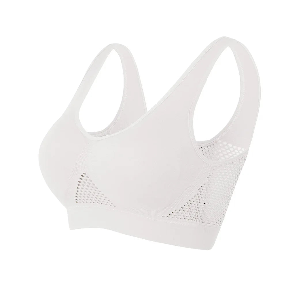 Plus Size Shockproof Sleep Yoga Bra