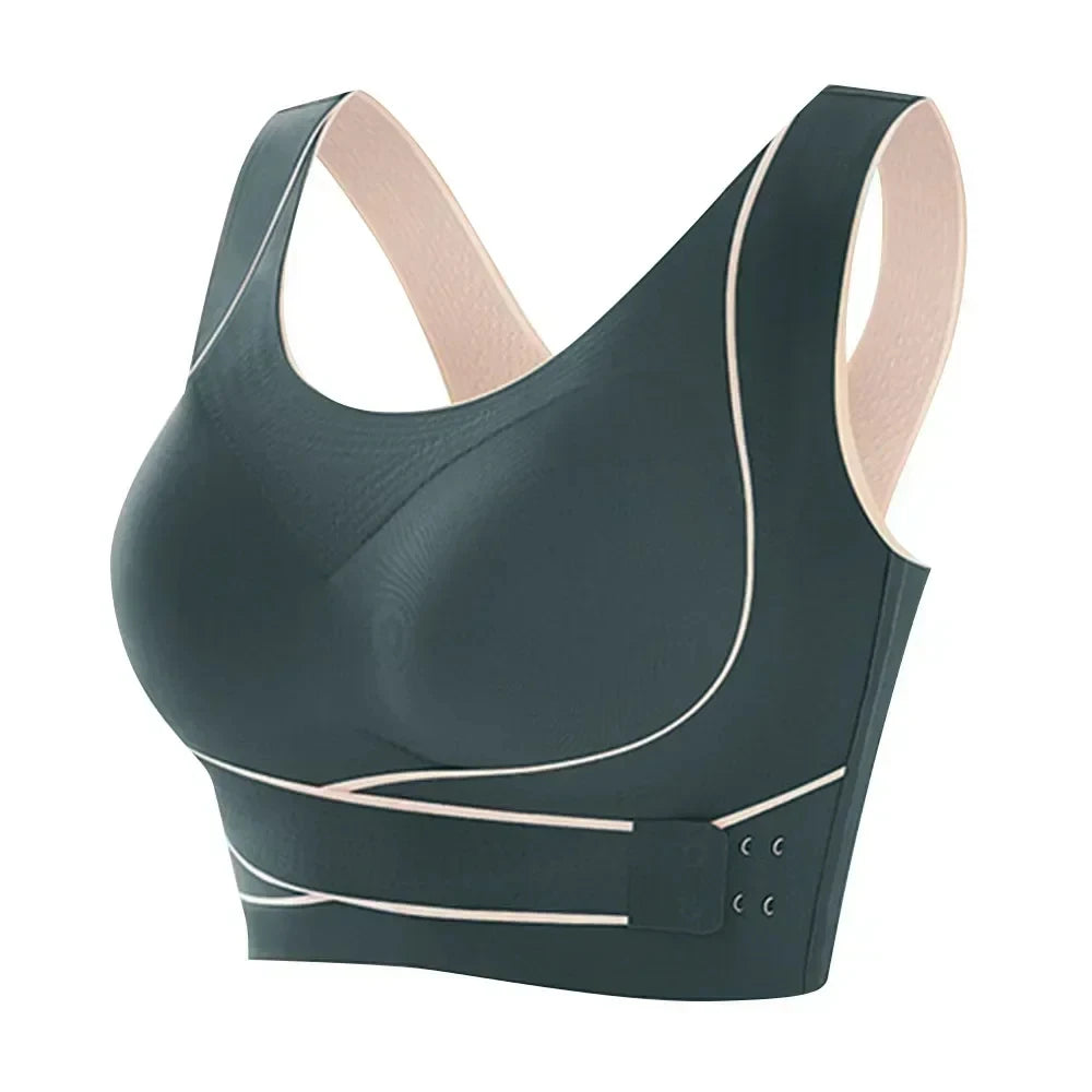 Sports Bra Front Adjustable Buckle