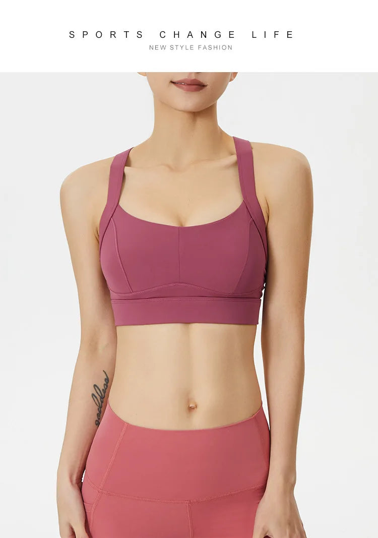 Padded Running Bralette Active Crop Top