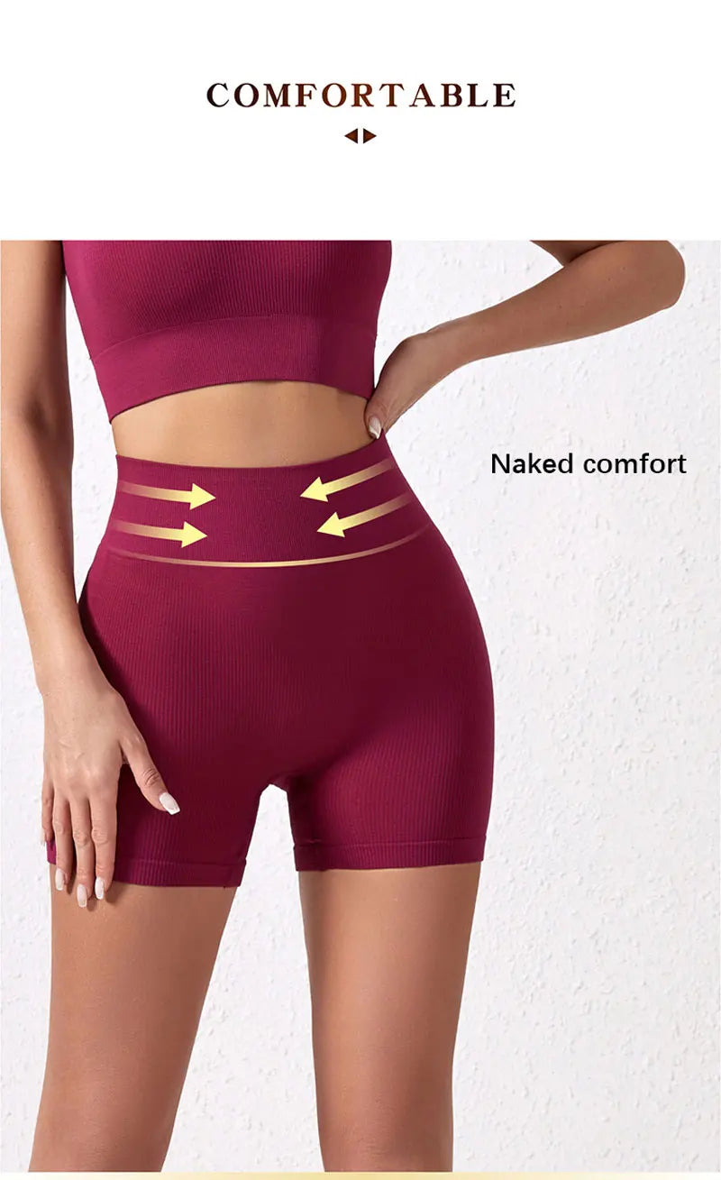Mid Waist Boyshort Safety Pants for Women
