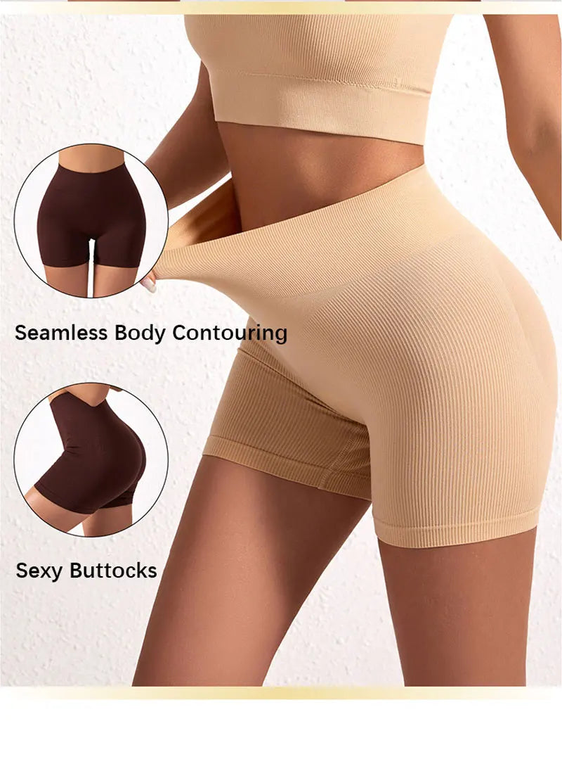 Mid Waist Boyshort Safety Pants for Women