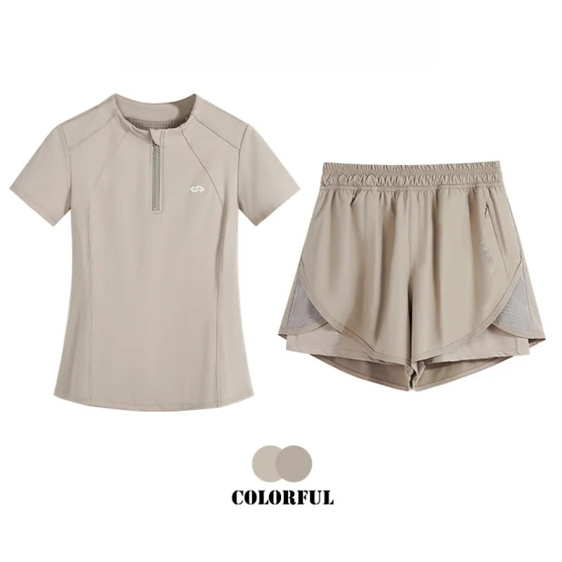 Track Suit Female Yogawear