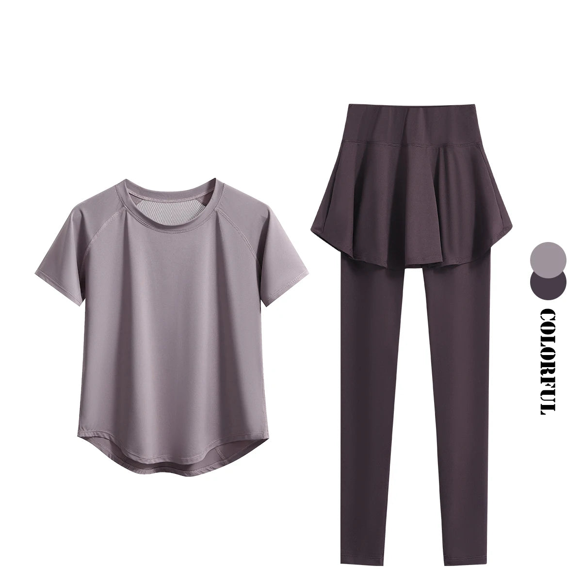 Two Piece Yoga Tracksuit Set for Women