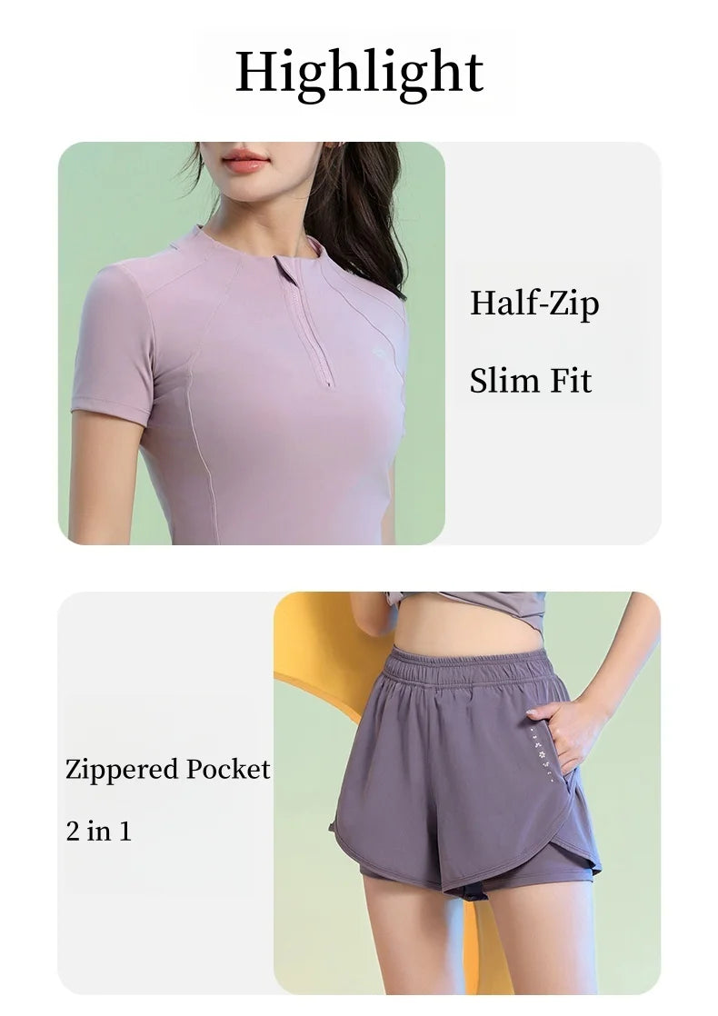 Track Suit Female Yogawear