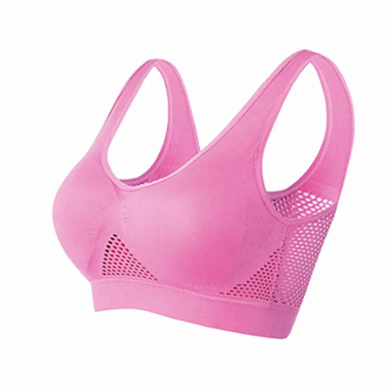Plus Size Shockproof Sleep Yoga Bra