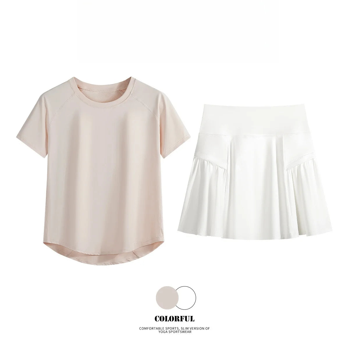 Quick Dry Tennis Skirt Set