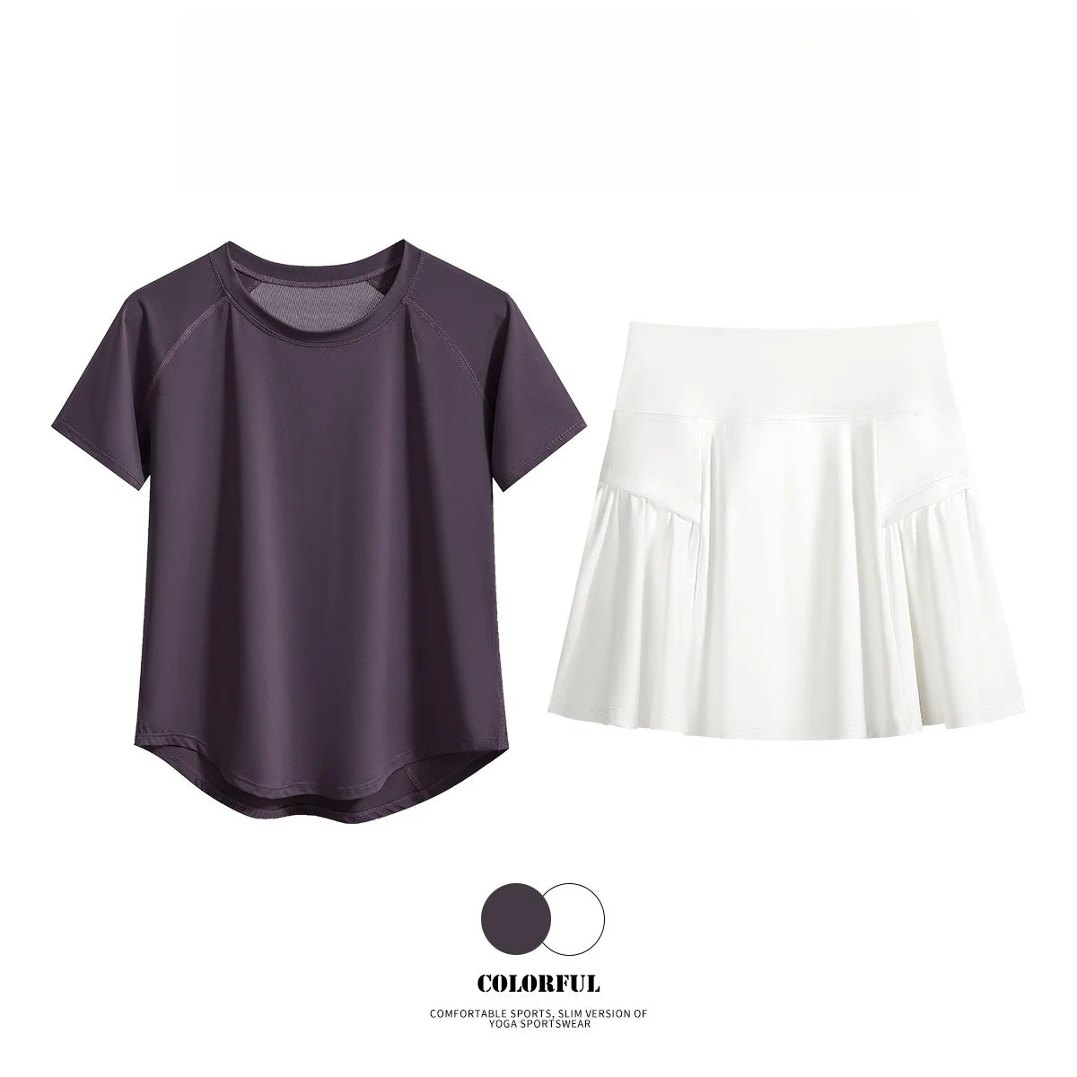Quick Dry Tennis Skirt Set