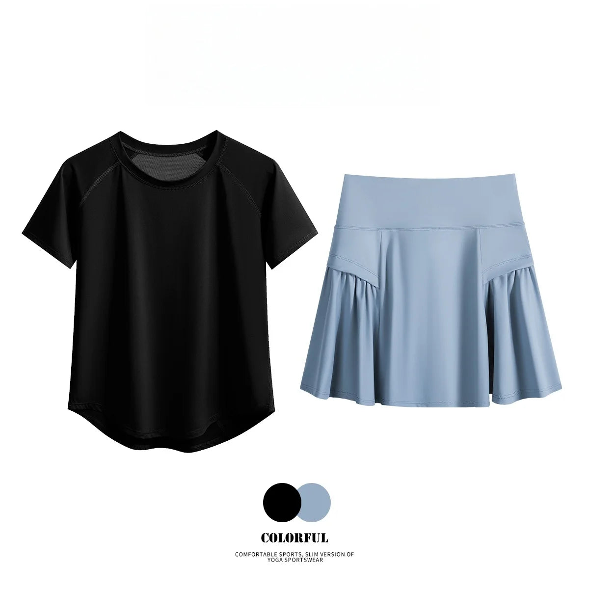 Quick Dry Tennis Skirt Set