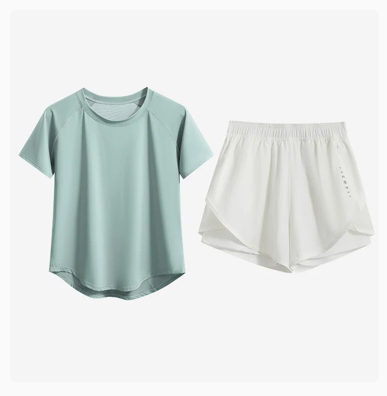 Quick Dry Summer 2 Piece Fitness Set