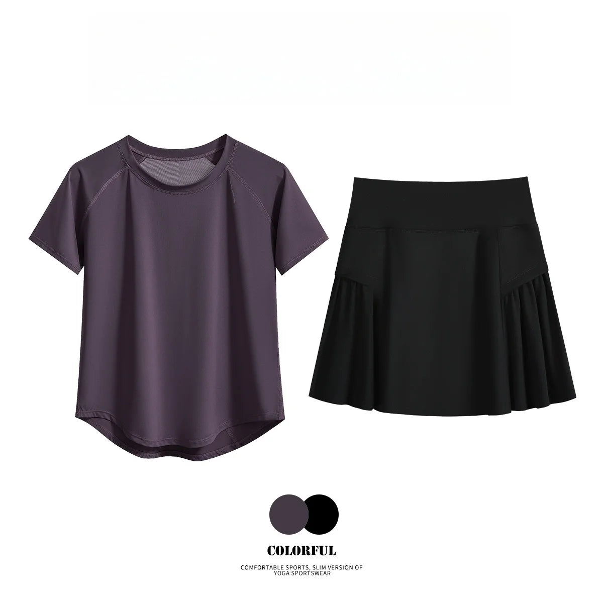 Quick Dry Tennis Skirt Set