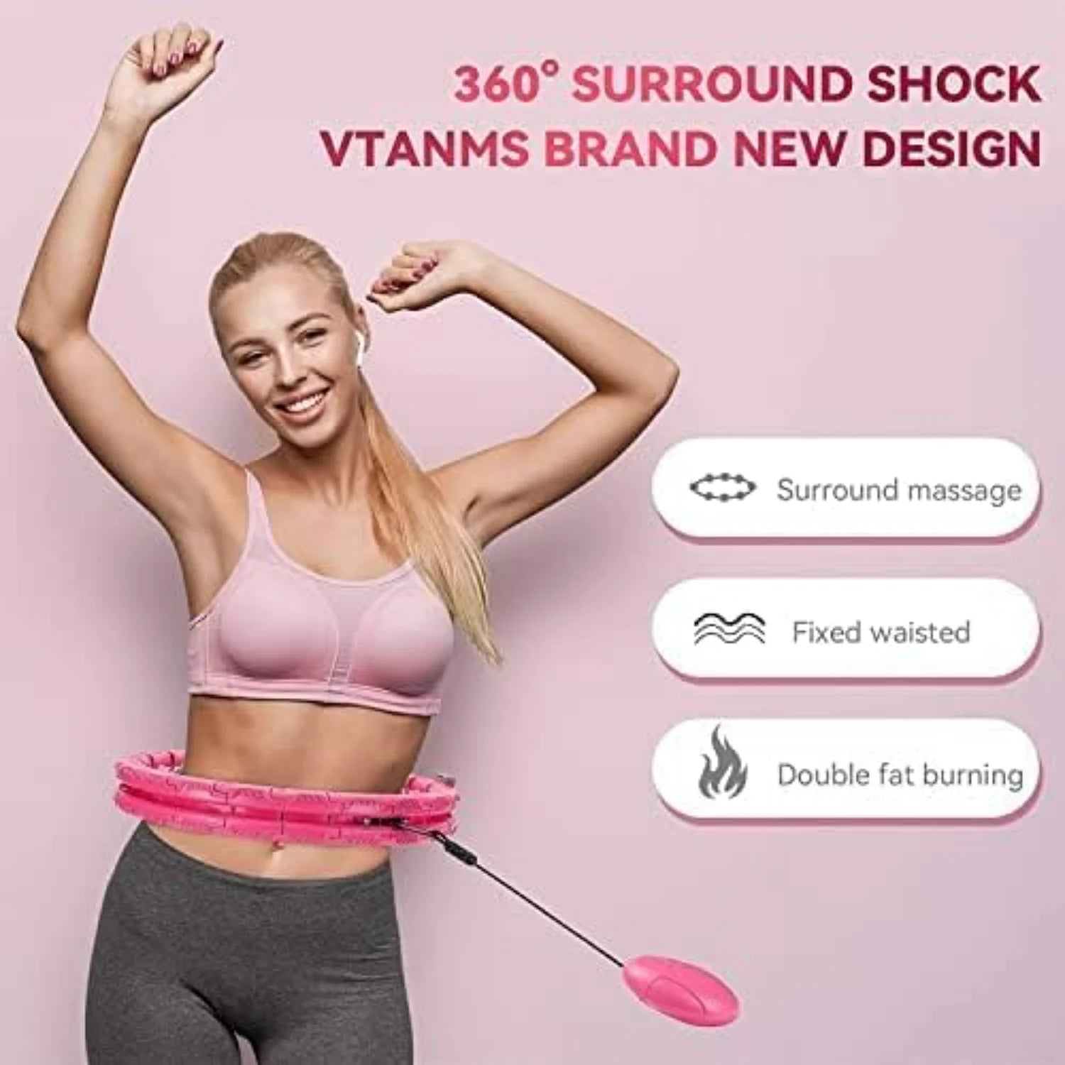 Smart Weighted Massage Hoop Large Size