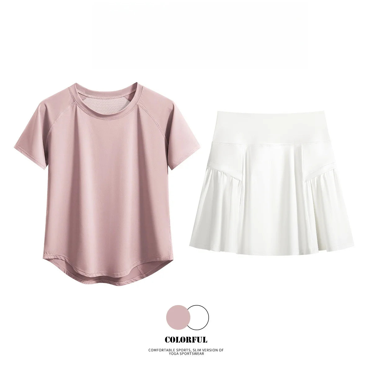 Quick Dry Tennis Skirt Set