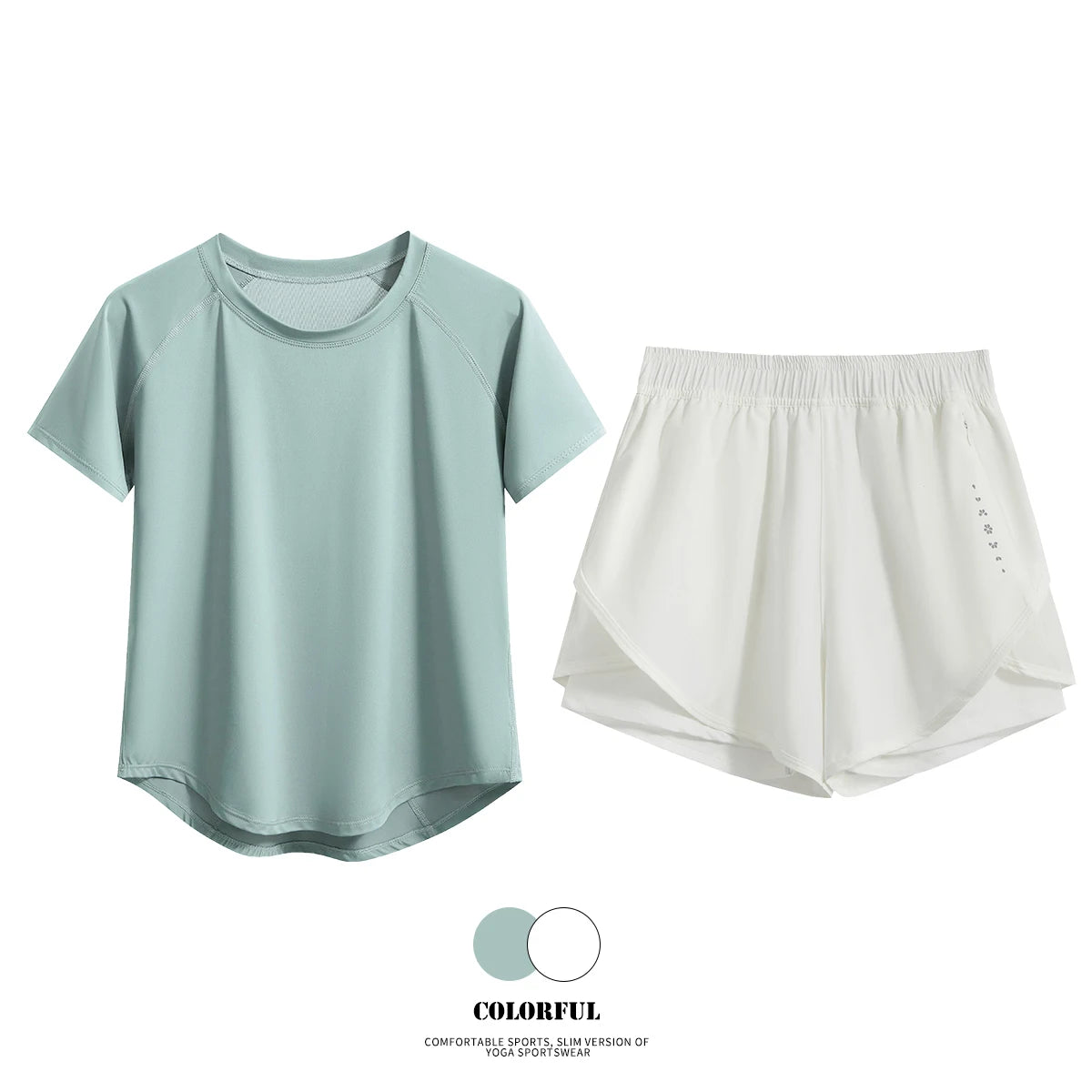 Quick Dry Summer 2 Piece Fitness Set