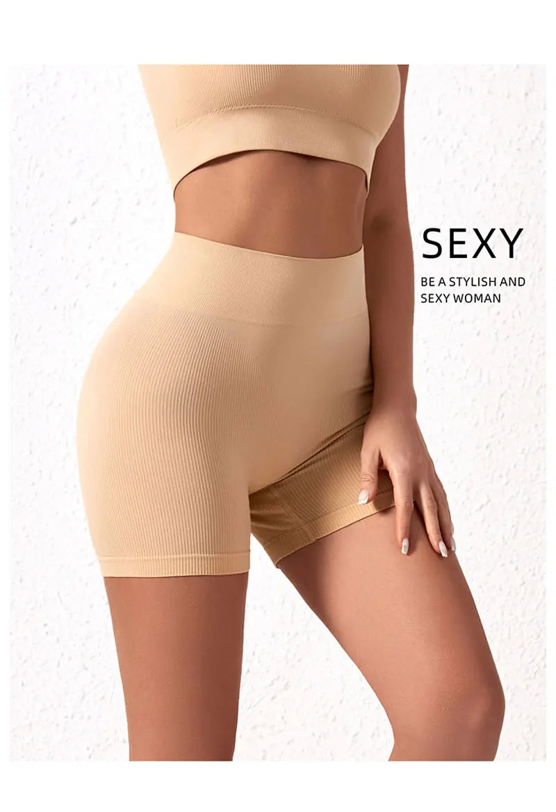 Mid Waist Boyshort Safety Pants for Women