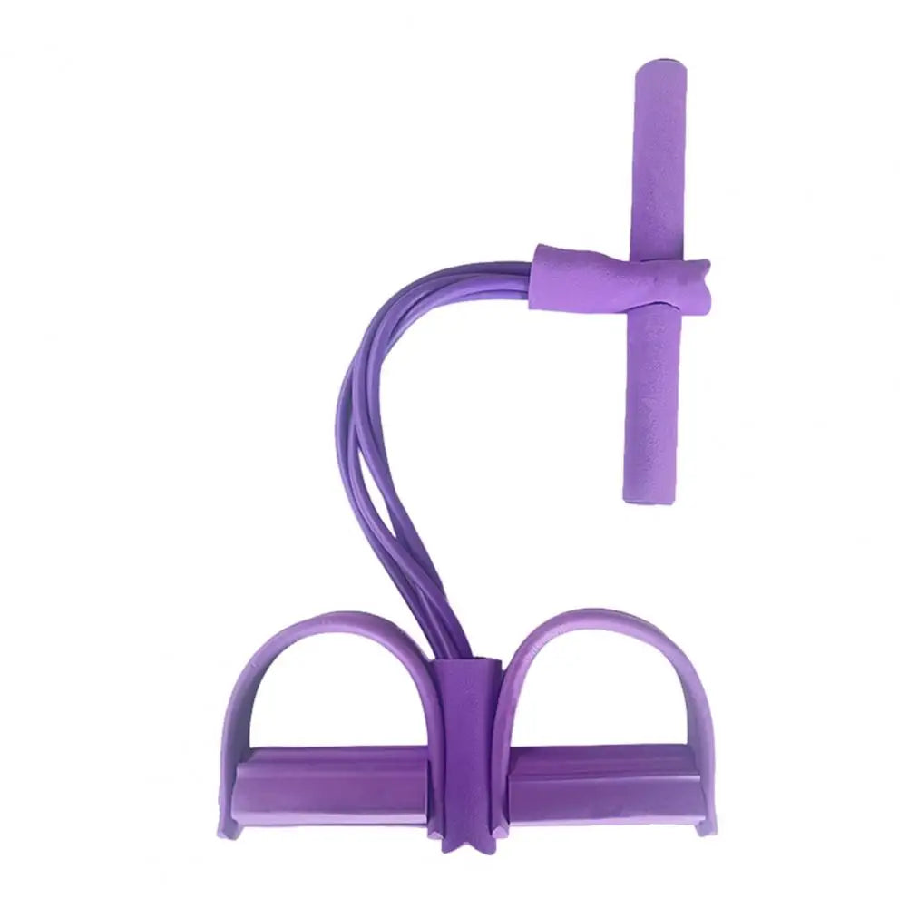 Elastic Sit Up Pull Rope Pedal Trainer