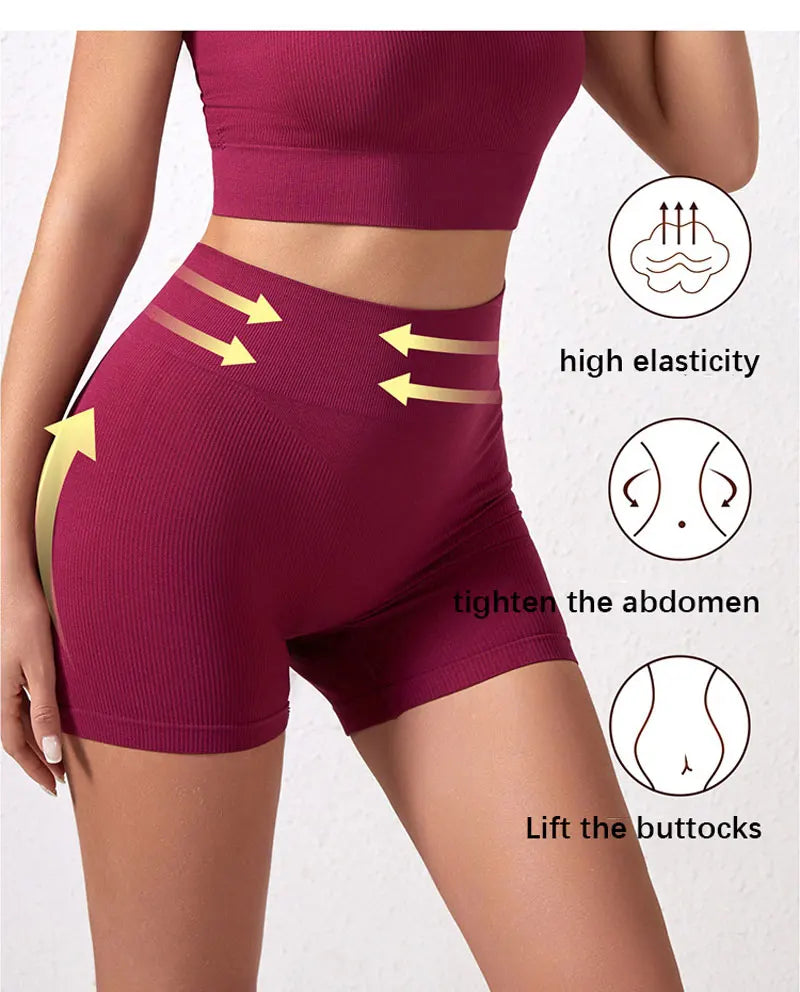 Mid Waist Boyshort Safety Pants for Women