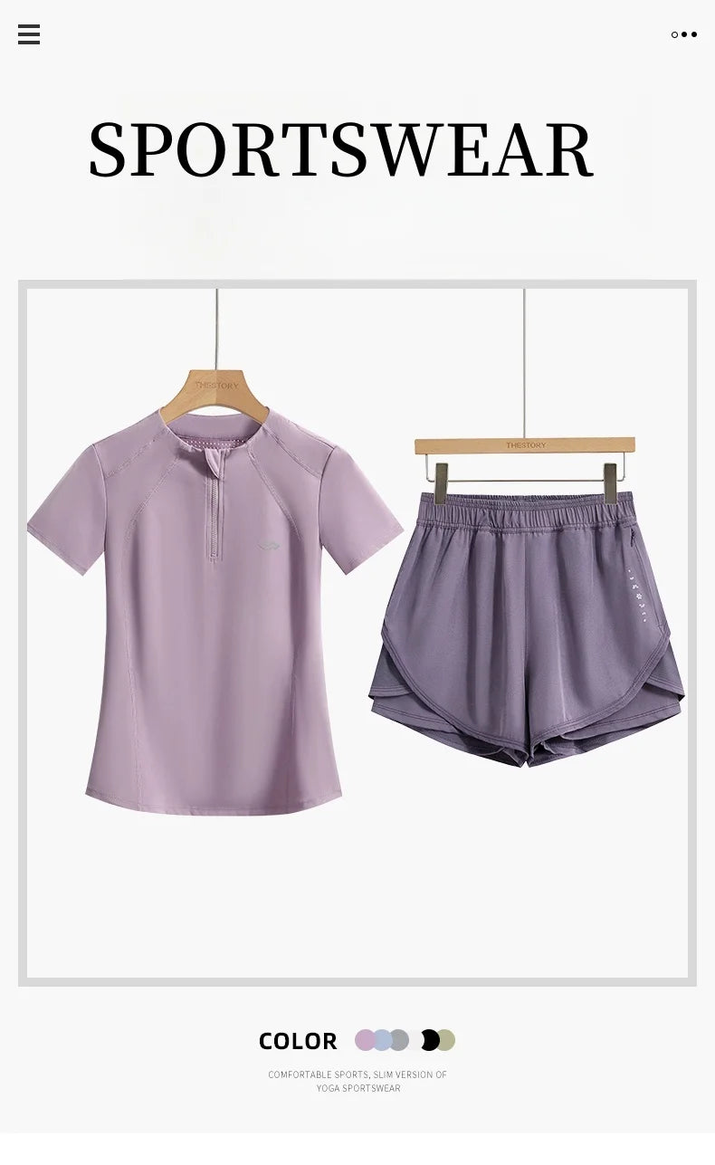 Track Suit Female Yogawear