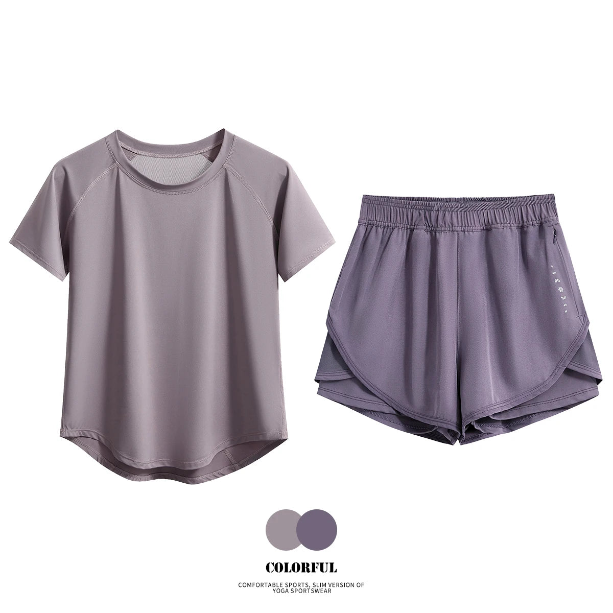 Quick Dry Summer 2 Piece Fitness Set