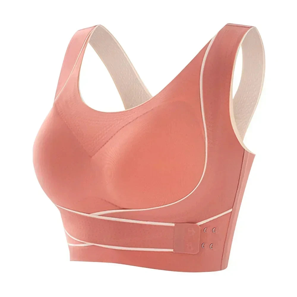 Sports Bra Front Adjustable Buckle