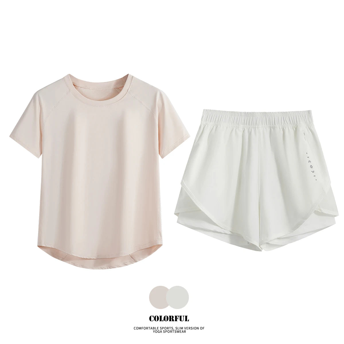 Quick Dry Summer 2 Piece Fitness Set