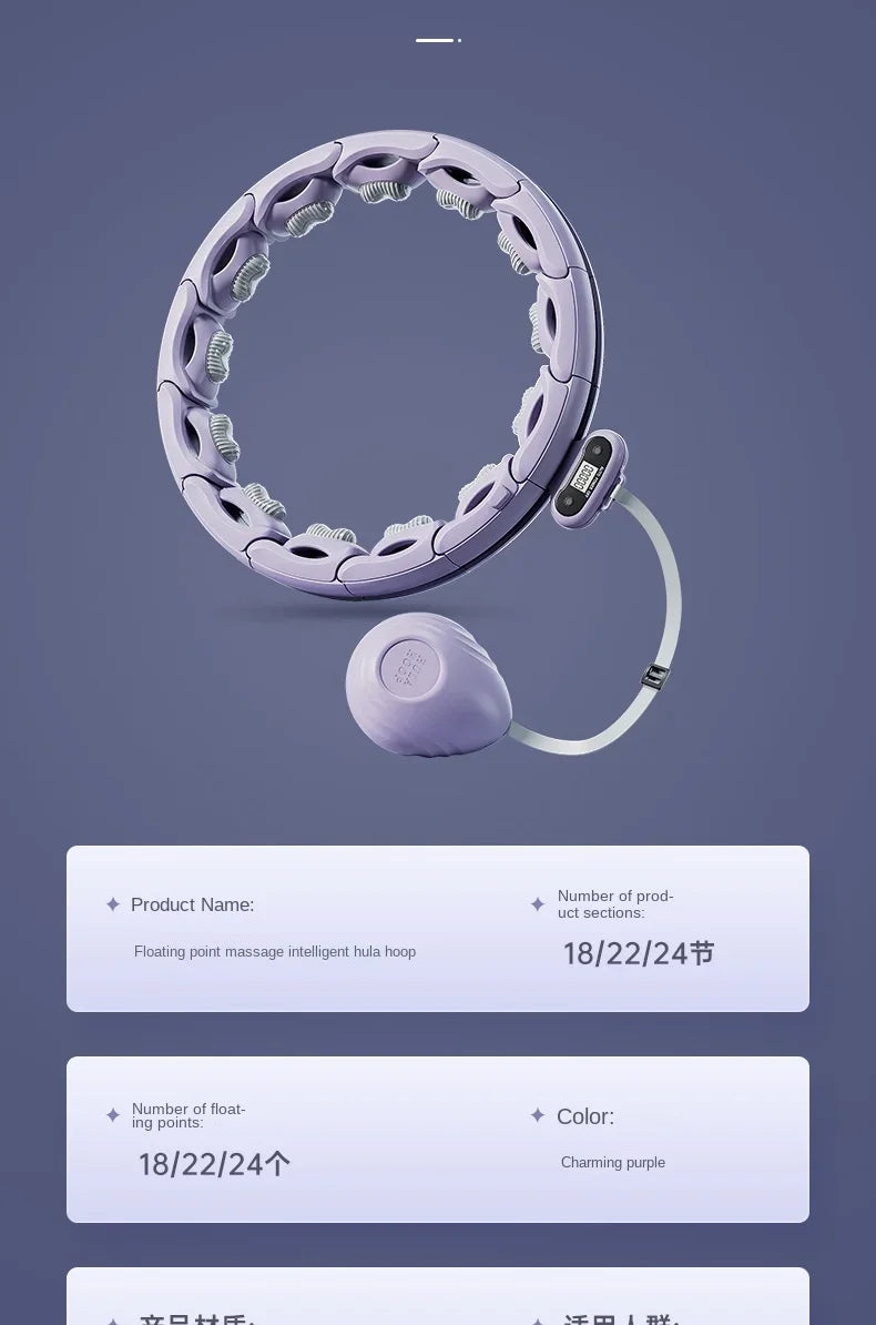 Weighted Hula Hoop for Adults Plus Size