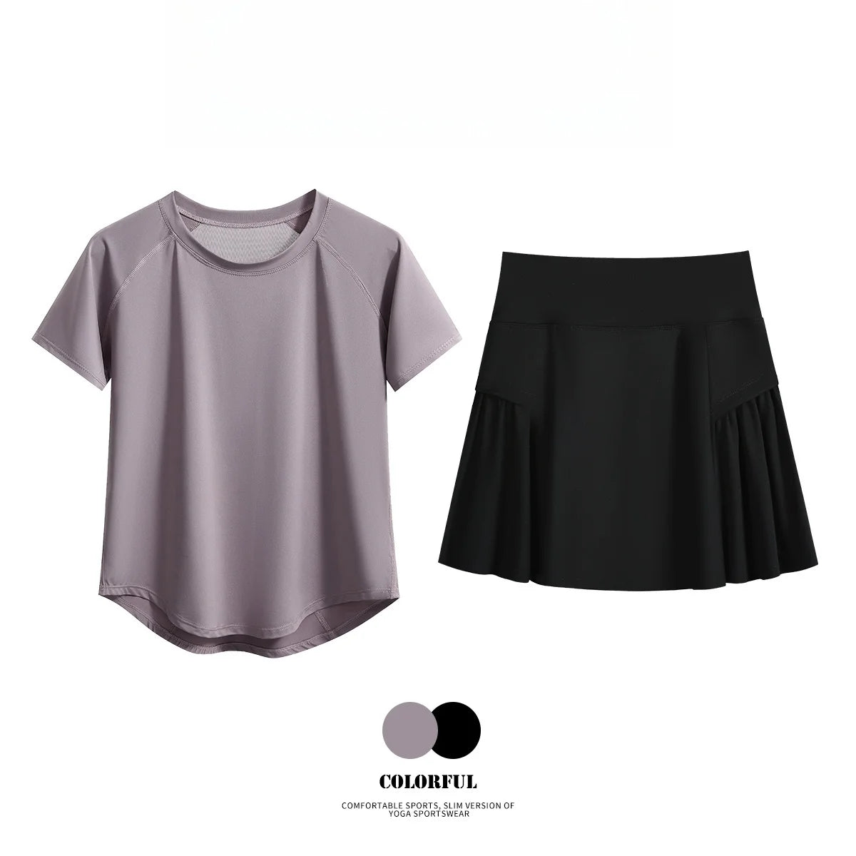 Quick Dry Tennis Skirt Set