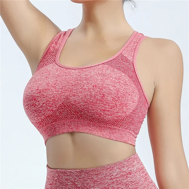 Push Up Fitness Bra Running Vest