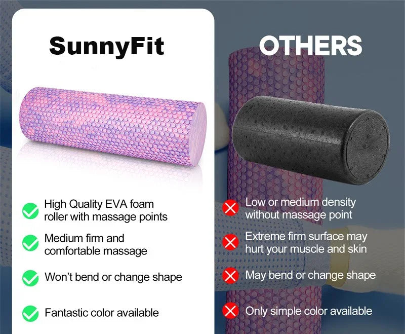 EVA Foam Roller Full Body Pilates Massager