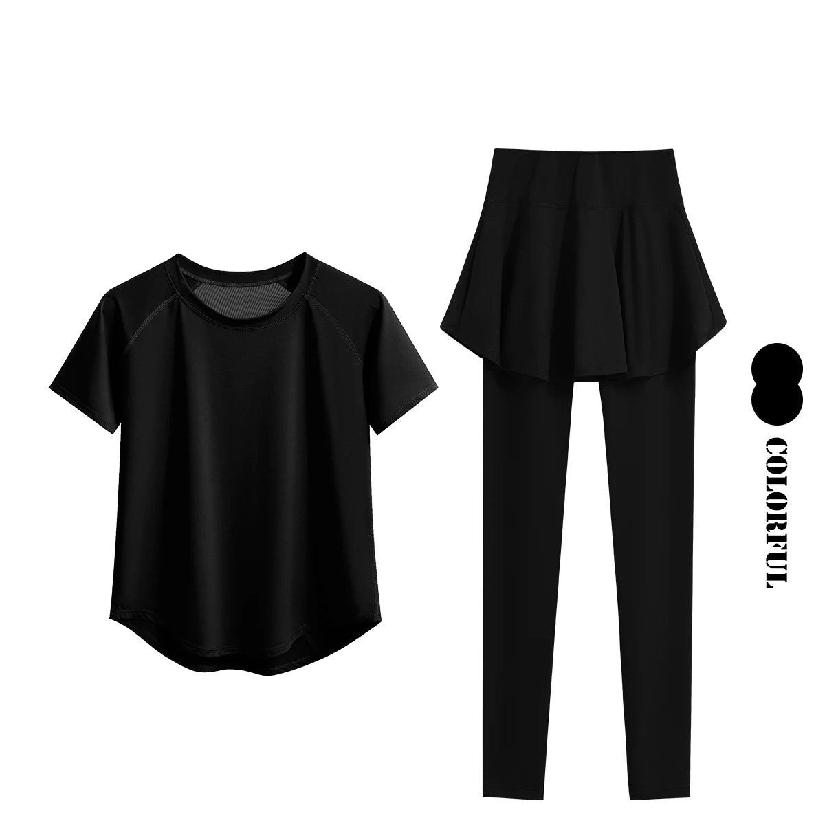 Two Piece Yoga Tracksuit Set for Women