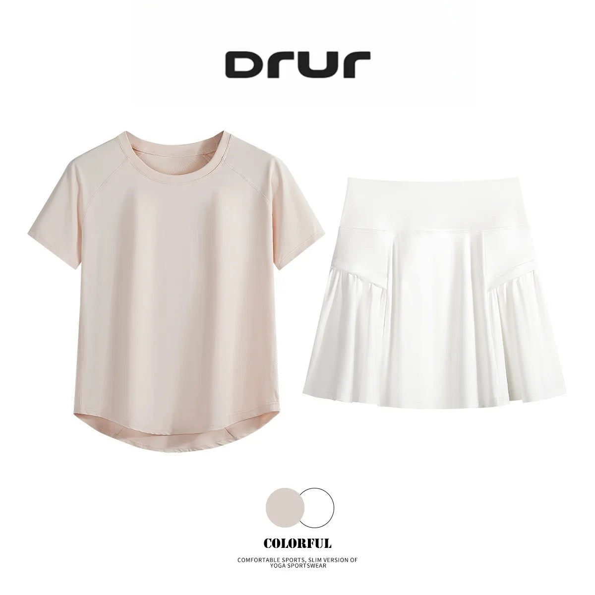 Quick Dry Tennis Skirt Set