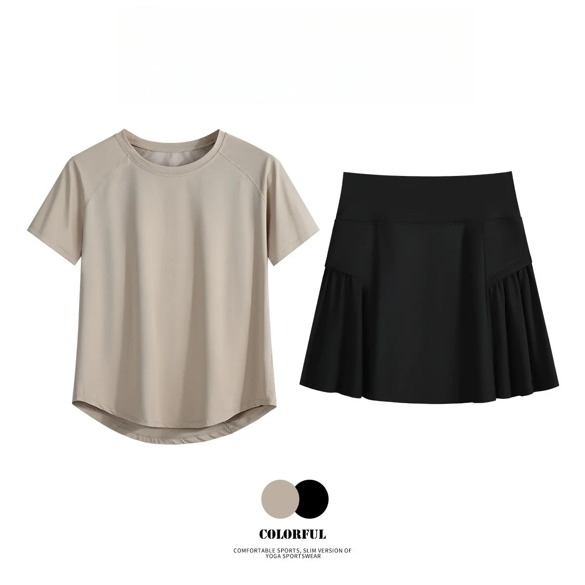 Quick Dry Tennis Skirt Set