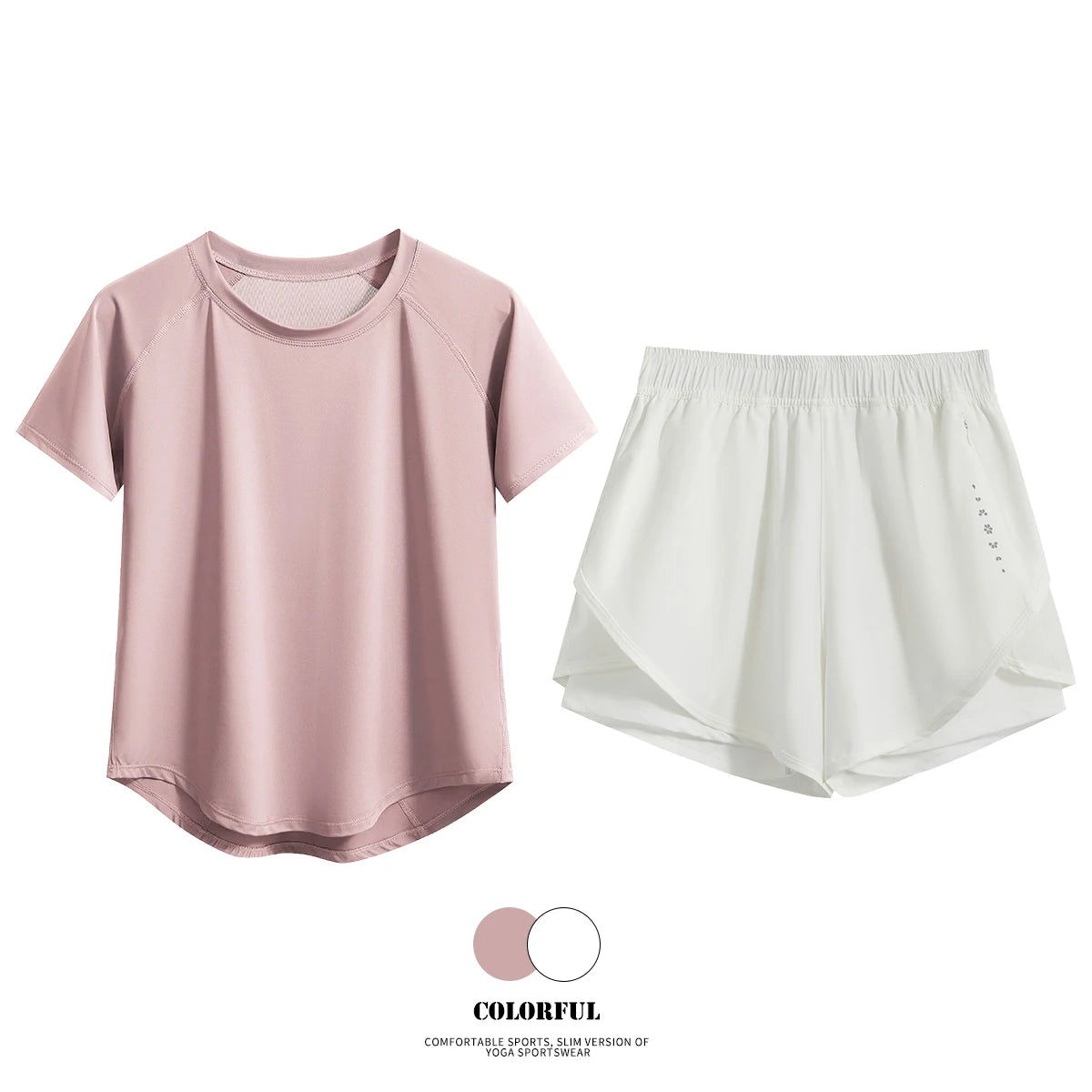 Quick Dry Summer 2 Piece Fitness Set