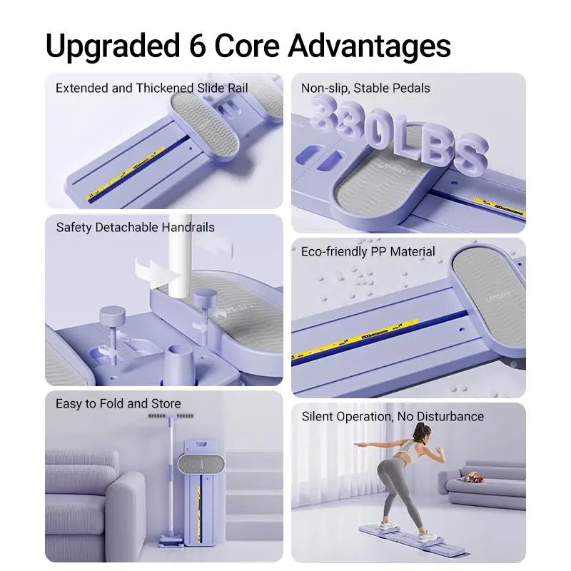 Foldable 3in1 Pelvic Hip Leg Trainer for Women