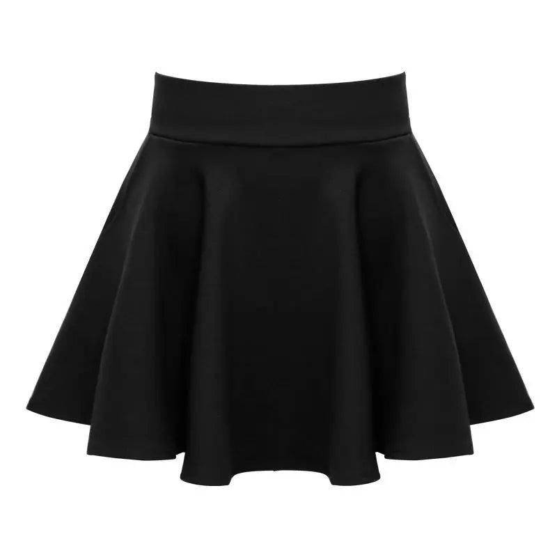 Pleated High Waist Mini Skirt for Women