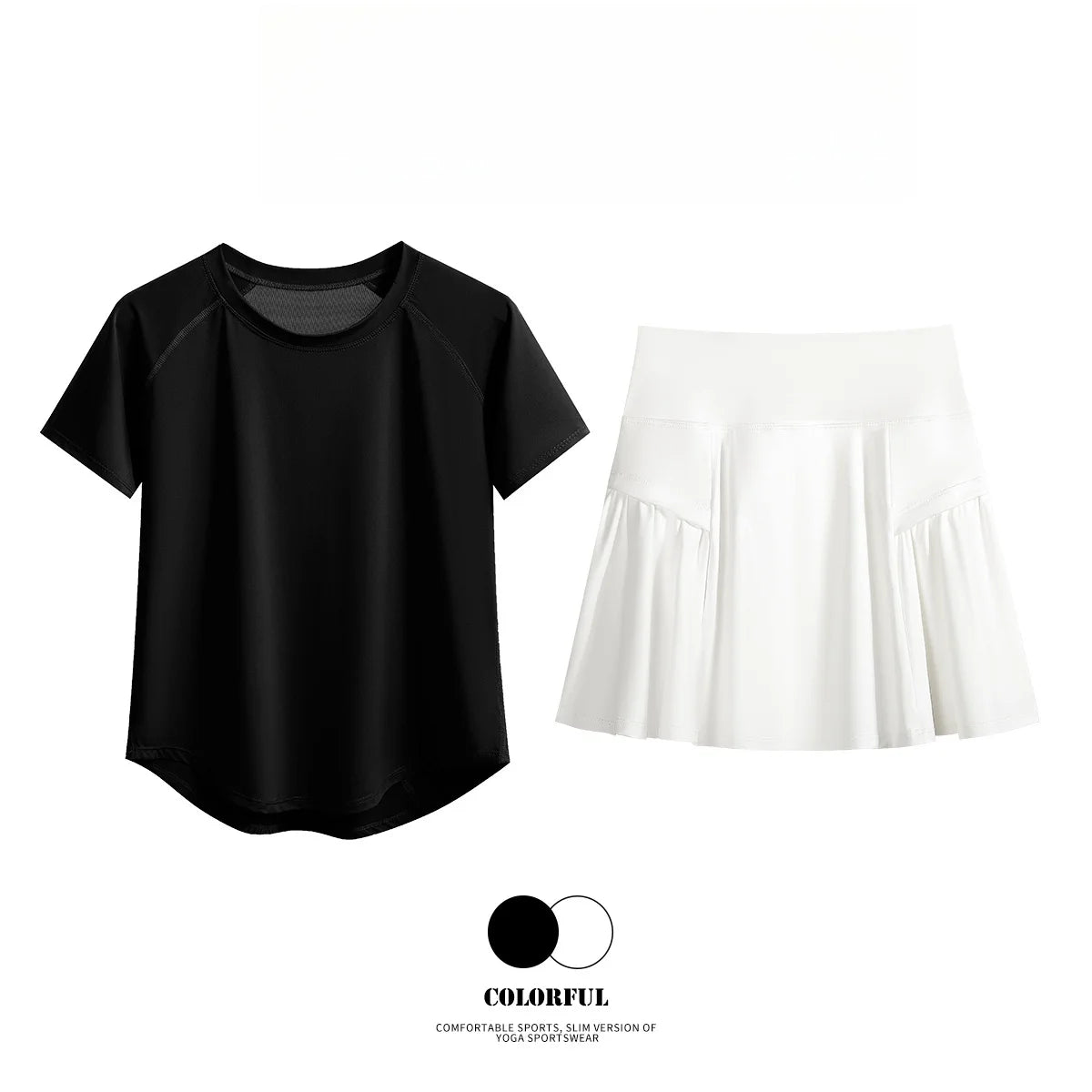 Quick Dry Tennis Skirt Set