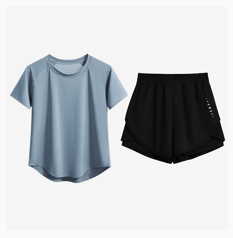 Quick Dry Summer 2 Piece Fitness Set