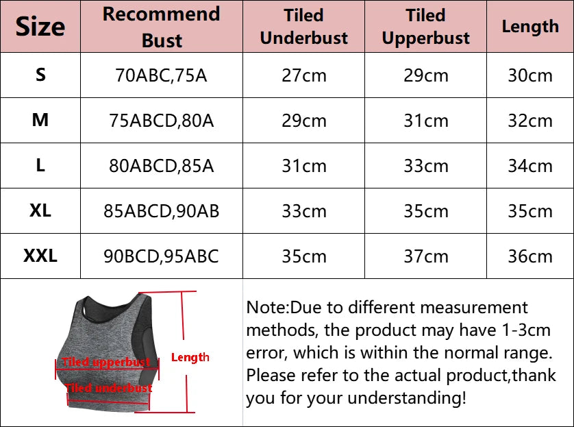 Shockproof Sports Bra Mesh Crop Top