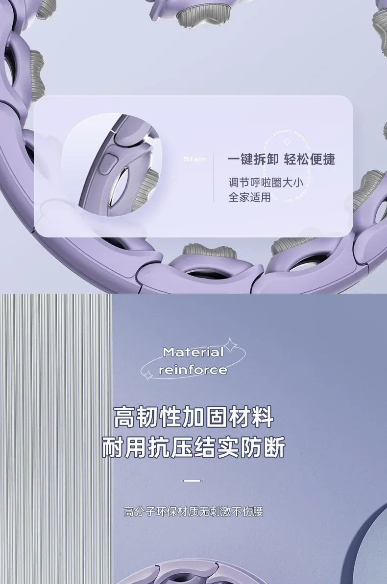 Weighted Hula Hoop for Adults Plus Size