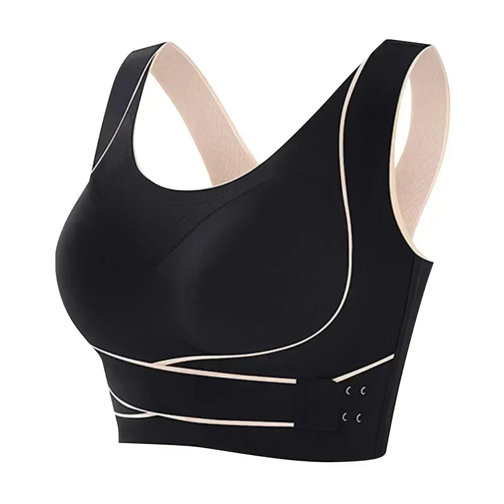 Sports Bra Front Adjustable Buckle