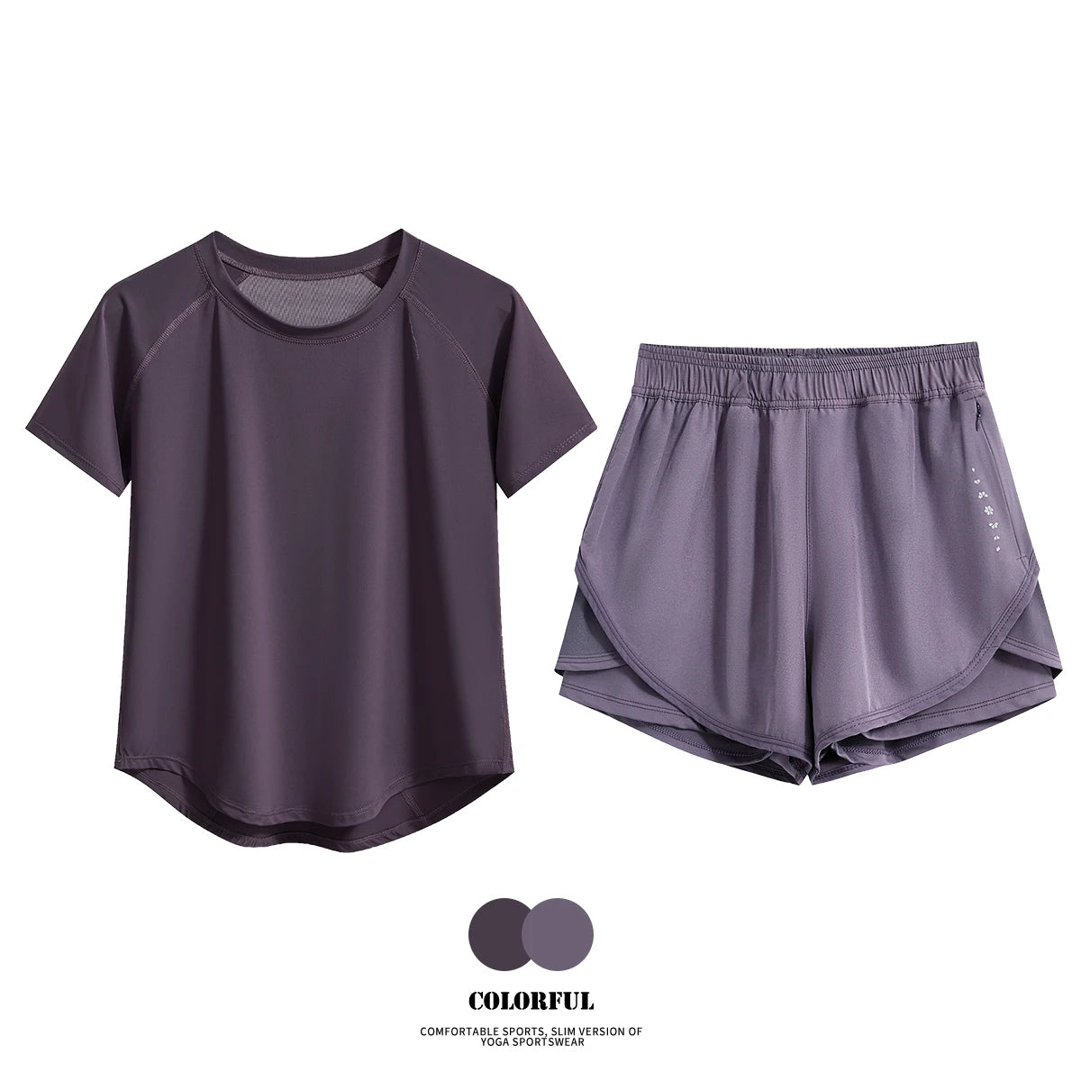 Quick Dry Summer 2 Piece Fitness Set