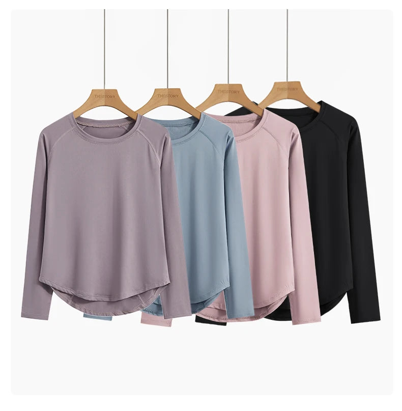 Two Piece Yoga Set Long Sleeve and Pants